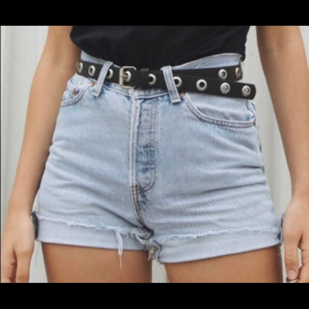 Brandy Melville grommet belt in excellent condition